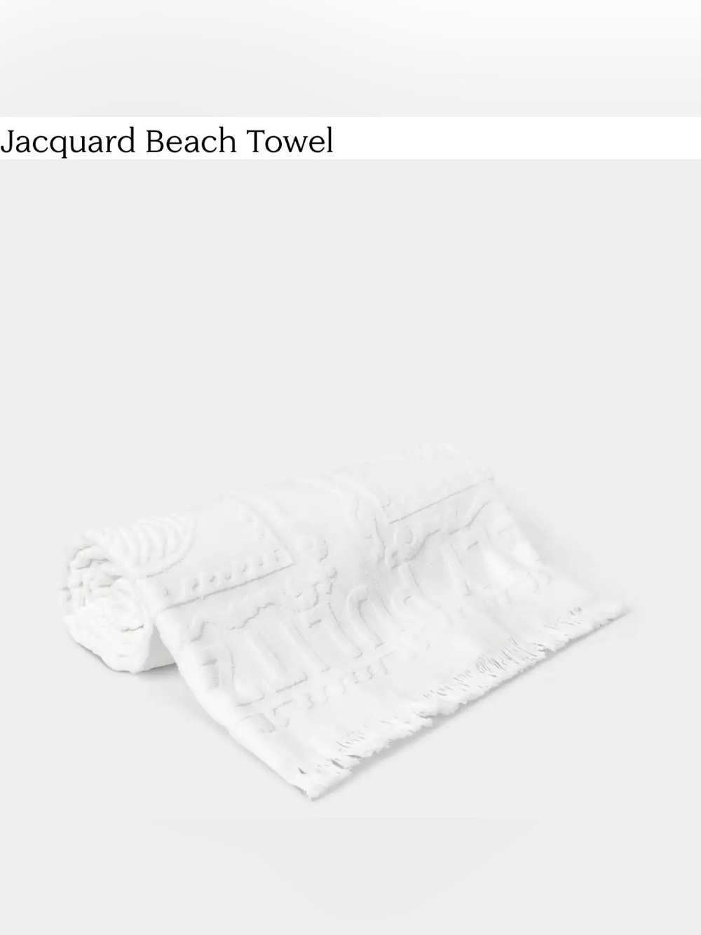 Lilly Pulitzer Jacquard Beach Towel